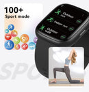 Apricot Unisex Health Monitoring Smart Watch with Call Function-5