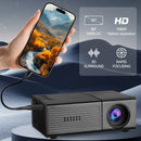 Black M3S 1080P Mini Projector AU Plug Includes Manual-6