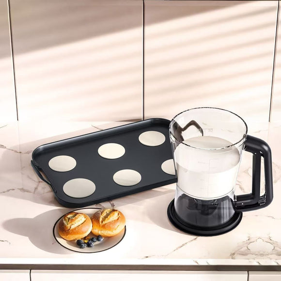 Cake Batter Dispenser Measuring Cup Baking Tool - black