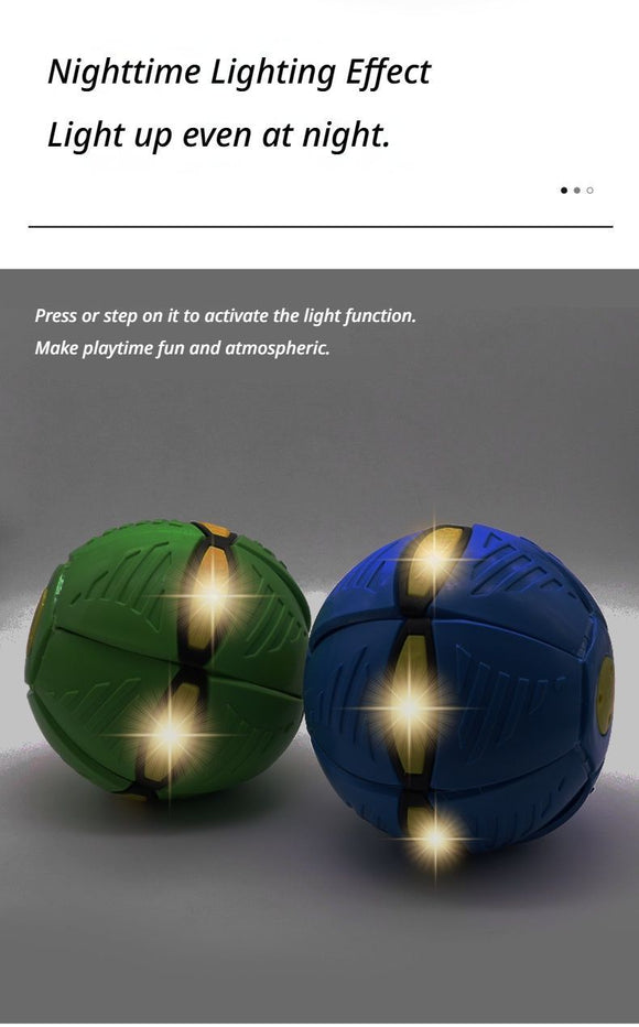 Frisbee Deformation Ball - blue + 3 Light Version×5