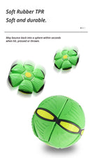 Frisbee Deformation Ball - green + 3 Light Version×5-5