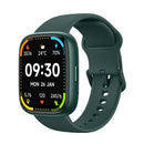 Green Unisex Health Monitoring Smart Watch with Call Function-1