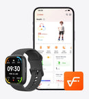 Green Unisex Health Monitoring Smart Watch with Call Function-9