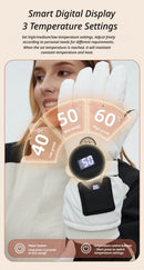 Outdoor Smart Heated Winter Gloves Black-9