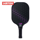Purple Pickleball Set With 2 Paddles-4 Balls And Gray Carrying Bag-2