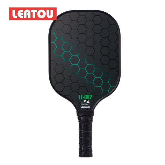 Purple Pickleball Set With 2 Paddles-4 Balls And Gray Carrying Bag