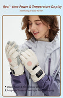 USB Heated Gloves for Outdoor Black-7