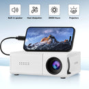 White M3S 1080P Mini Projector AU Plug Includes Manual-2