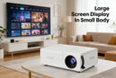 White M3S 1080P Mini Projector AU Plug Includes Manual-12
