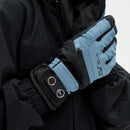Winter Self-Heating Windproof Touchscreen Gloves-Blue Black-1