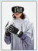 Winter Self-Heating Windproof Touchscreen Gloves-Blue Black-2