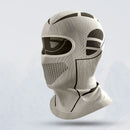 White and Grey Unisex Windproof Ski Balaclava, Thermal Neck Gaiter & Motorcycle Face Mask-1