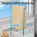 No Drill 360° Rotating Drain Sponge Holder with Tray Kitchen Sink Organizer AU(BLACK)-6