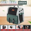 Cat Backpack Carrier - Lightweight, Foldable, Shape-Retaining Travel Bag for Cats and Small Dogs up to 8kg(Sakura powder)-15