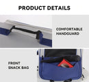 Cat Backpack Carrier - Lightweight, Foldable, Shape-Retaining Travel Bag for Cats and Small Dogs up to 8kg(Dark green)-9