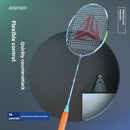 ESPER V4 Badminton Racket 82g Lightweight 4U Full Carbon Fiber All-Around Professional Match Training Durable Stylish Racket(Phosphor blue)-3