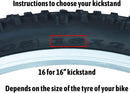 Bike Kickstand Children's Bicycle Kickstand Stand Folding Cycling Center Bracket 12" 14" 16" 18" 20" 22" 24" 26" 28" Bike Racks-5