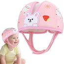 Baby Head Protector, Cute Baby Safety Helmet for Crawling Walking Running, Infant Headguard Soft Cushion Lightweight Breathable Protective Caps, Anti-Collision Toddler Helmets for 6m-24m Girls-1