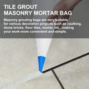 Biaungdo 2 Pack Tile Grout Masonry Mortar Bag, Heavy Duty Piping Bags Grout Sealer Bag, Blue Tip Grouting Tools for Tile Installation-5