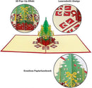 3d Christmas Cards, Pop Up Christmas Card, Christmas Greeting Cards With Envelopes, Best Gift For Christmas, Christmas Gift Card (christmas Tree)-2