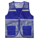 Reflective Mesh Vest, Breathable High Visibility Gear for Workers & Volunteers - Size L-1