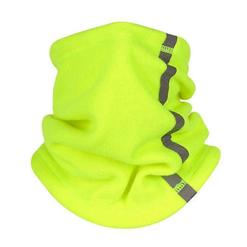 Reflective Neck Gaiter, Cold-Proof Breathable Neck Gear with Strip for Cycling