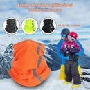 Reflective Neck Gaiter, Cold-Proof Breathable Neck Gear with Strip for Cycling-2