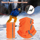 Reflective Neck Gaiter, Cold-Proof Breathable Neck Gear with Strip for Cycling-3