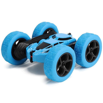 2.4GHz Remote Control Car Toy 4WD Rotating RC Car Toy Blue - 0