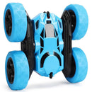 2.4GHz Remote Control Car Toy 4WD Rotating RC Car Toy Blue-4