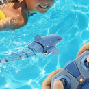 2.4G Remote Control Shark Toy RC Simulation Shark for Swimming Pool Blue-2