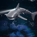 2.4G Remote Control Shark Toy RC Simulation Shark for Swimming Pool Gray-2