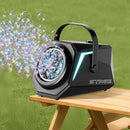 Bubble Machine Automatic Minute Big Bubbles Blower Maker for Outdoor Birthday Parties Black-5