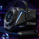Bubble Machine Automatic Minute Big Bubbles Blower Maker for Outdoor Birthday Parties Black-8