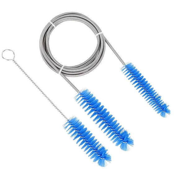 Double End Flexible Pipe Cleaning Brush Set - Blue