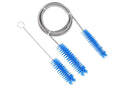 Double End Flexible Pipe Cleaning Brush Set - Blue-9