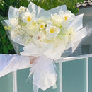 Clear Waterproof OPP Flower Bouquet Wrapping Paper Rolls - Clear-2