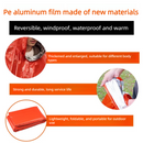 Outdoor Emergency Waterproof Insulated Raincoat, Portable Folding Camping and Hiking Cold-Weather Raincoat – Green-3