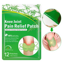 Mugwort Knee Joint Patches: Herbal Warm Compress Patches for Chronic Knee Pain and Relief from Cold Exposure During Exercise (48 pcs/4 boxes)-1