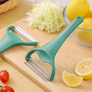 Dual Blade Vegetable Peeler & Cabbage Shredder, 2 in 1 Stainless Steel Julienne Slicer for Cabbage, Carrot, Potato, Fruit Salad Making-3