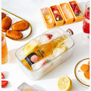 Long Ice Brick Mold, Ice Tray with Lid for Home, Food Freezing Mold—White-9