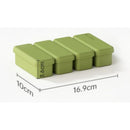 Long Ice Brick Mold, Ice Tray with Lid for Home, Food Freezing Mold—Yellow-10
