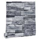 6m/19.69ft Wallpaper Vintage Brick Self Adhesive Peel and Stick 3D Wall Sticker for Home Restaurant-2