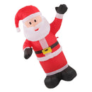 Christmas Inflatable Santa Waterproof Tear Resistance Inflatable Santa Decoration with LED Lights 100-240V AU Plug-9