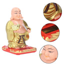 Standing Maitreya Buddha Solar Ornaments Light Energy Sensing Buddha Statue Decoration for Office Home Car Gift Small-9