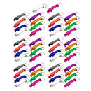 50pcs Keychain Bottle Opener Aluminum Alloy Mini Pocket Beer Beverage Opener Colorful Metal Bottle Opener-1