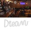 LED Neon Light Dream Battery USB Operated Neon Wall Light for Bedroom Living Room Bar Party Christmas Wedding-12