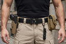 Nylon Tactical Belt Quick-Release for Outdoor Work Daily - Black-5