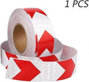 Self-Adhesive Reflective Warning Tape, 5m x 5cm Safety Tape for Vehicles-2