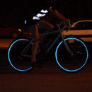 2 Pack Self-Adhesive Reflective Tape, 1cm x 8m Waterproof Safety Tape for Trailers-5